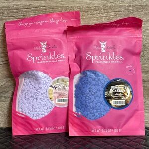 Pink Zebra Fragranced Wax Melts - Lavender Gin Fizz & Blueberry Cobbler